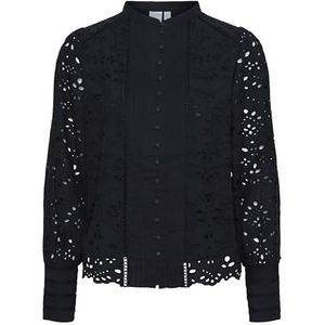 Yas alessia Ls Shirt S. Noos, zwart, 36