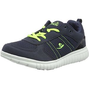 Chung Shi Unisex Duxfree Kids Nassau, Sneaker, Navy/Lime, 20-21 EU