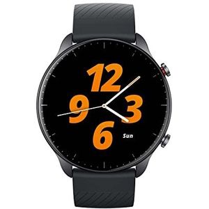 Amazfit Smartwatch GTR 2 smartwatch, bluetooth-oproep, muziekweergave, 90+ sportmodi, hartslagmeter, waterdicht 5 ATM, Alexa, GPS, SpO2, zwart [2022 nieuwe versie]