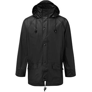 Fort Airflex Jacket - zwarte jas - XXL - waterdichte herenjassen - winterjassen voor heren - gelaste naden - verborgen capuchon - comfortabel en stijlvol - ideaal voor werk