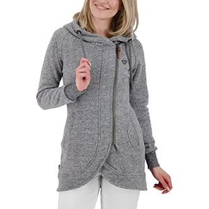 alife & kickin Dames Maryak A Hooded Sweatshirt, Steal, XL
