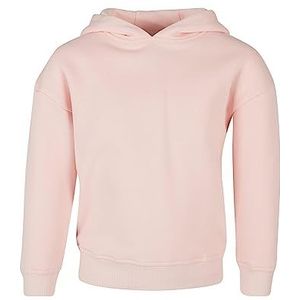 Urban Classics Meisjes capuchontrui Girls Hoody, basic sweatshirt met capuchon verkrijgbaar in 6 kleuren, maten 110/116-158/164, roze, 146/152 cm