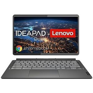 Lenovo IdeaPad Duet 5 Chromebook 33,8 cm (13,3 inch, 1920x1080, Full HD, OLED, Touch) 2-in-1 tablet (Qualcomm Snapdragon 7c Gen 2, 8GB RAM, 128GB eMMC, Qualcomm Adreno 618, ChromeOS) grijs + ActivePen
