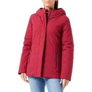 Geox W Spherica Jacket voor dames, rood (Rumba Red), 52