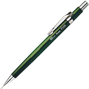 Pentel P205-D 0,5 mm HB pennenetui, groen