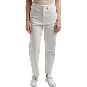 ESPRIT Collection Dames Broek Jeans, Off White (110), 30W x 28L
