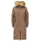 Winterjassen - Taupe - 100% Nylon - Onderhoudsadvies Stomerij