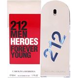 Carolina Herrera 212 Heroes Forever Young Eau de Toilettespray voor mannen, 50 ml