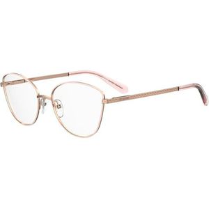 MOSCHINO LOVE MOL624 PY3 COPPER GOLD NUDE 55/17/140 Vrouw Brilmonturen