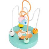 Small foot - Pastel vos kralenspiraal - Houten speelgoed vanaf 1 jaar