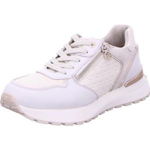 TOM TAILOR 6390340015 Sneakers voor dames, wit-beige, 42 EU, Wit beige., 42 EU