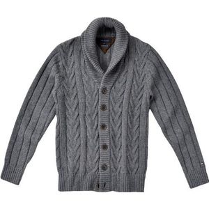 Tommy Hilfiger herenjack 887804254 / CHRIS SHAWL CABLE CARDI CF