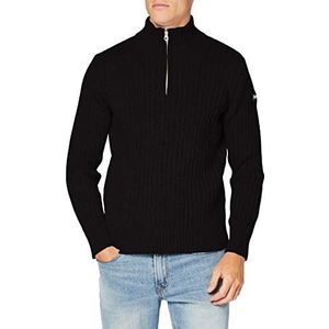 Schott NYC Pullover/sweater voor heren, Zwart, XXL
