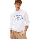 TOMMY HILFIGER Sweatshirt  blauw / wit