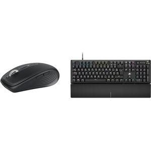 Logitech MX Anywhere 3S & CORSAIR K70 Core RGB Mechanisch Gaming