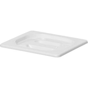 HENDI - Deksel voor GN-containers - Wit - Polycarbonaat - 176x162 mm
