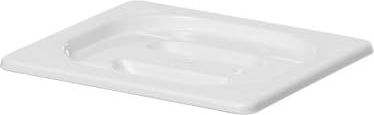 HENDI - Deksel voor GN-containers - Wit - Polycarbonaat - 176x162 mm
