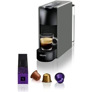 Nespresso Krups XN110BRD Essenza mini-koffiecapsulemachine | 0,6 l | 19 bar | energiebesparende modus | grijs | energieklasse A