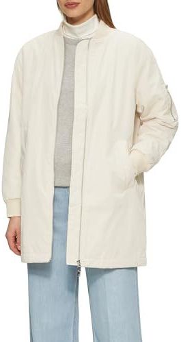 s.Oliver Licht gevoerde blousonjas in relaxed fit, beige, 42