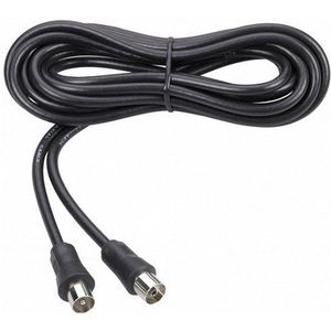 Thomson KCT454 coax-kabel >80dB (dubbel afgeschermd, zwart)