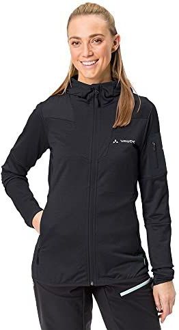 VAUDE - Monviso II - Fleecejack - Zwart - Gerecycled Materiaal