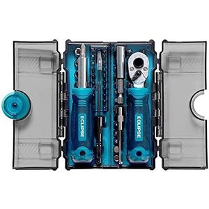 Eclipse Professional Tools EMS78PS 78-delige compacte mini-metrische socket- en bitset