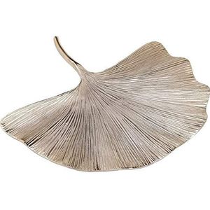 Kare wandsieraad Ginkgo Leaf 44 cm, goud, één maat
