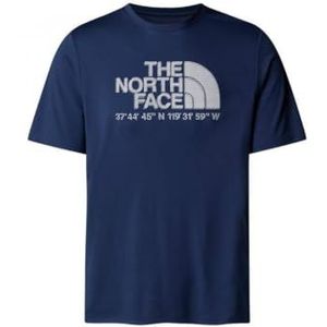 The North Face 24/7 S/S Logo Graphic Reg T-Shirt voor heren Summit Navy M