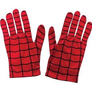 Rubies Officiële Spider-Man kinderhandschoenen van Marvel, rood, één maat