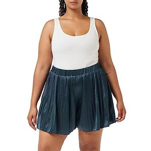 CITY CHIC Dames Plus Size Short Sweetly Sway Casual, Stormachtig, 46 Grotematen