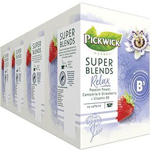 Pickwick Super Blends Relax - Kruidenthee - 4 x 15 theezakjes