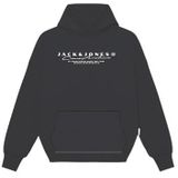 JACK & JONES Jcopoint Branding Sweat Hood FST, zwart, S