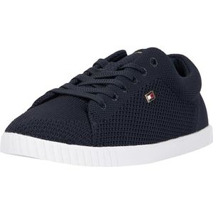 Tommy Hilfiger - Vlag Lace Up Sneaker - Blauw Ruimte Blauw - Cupsole