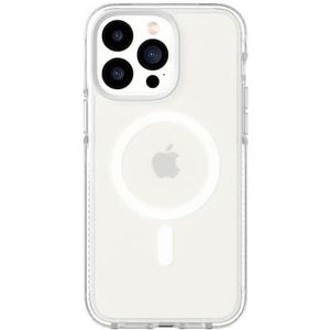 tech21 iPhone 14 Pro Max Evo Crystal compatibel met MagSafe - schokabsorberende en krasbestendige transparante telefoonhoes met 15ft FlexShock Multi-Drop bescherming