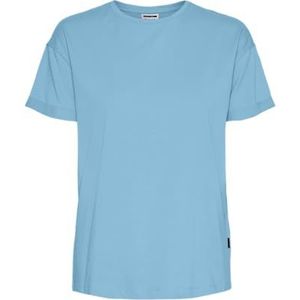 Nmbrandy S/S Top Noos, hemelsblauw, XS