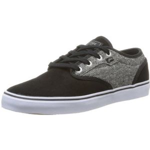 Globe Motley Uniseks sneakers voor volwassenen, Zwart Zwart Tweed 20005, 39 EU