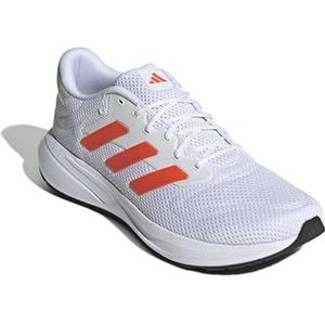 adidas Uniseks-Volwassen Response Runner Shoes, Cloud white/solar red/linen green, 36 2/3 EU