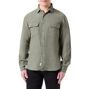 Replay - M4147.000.81388B - Overhemd - Groen - Lange Mouwen