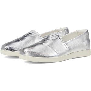 TOMS Alpargata Plus Slip-On voor dames, zilver, 39 EU
