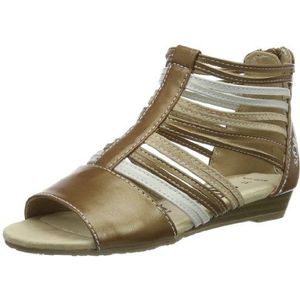 s.Oliver Casual enkelriempje voor meisjes, Gold Bronce Comb 911, 31 EU