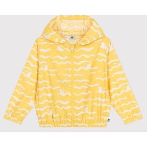 Petit Bateau Winddicht anti-uv voor jongens, Geel/Wit, 6 jaar
