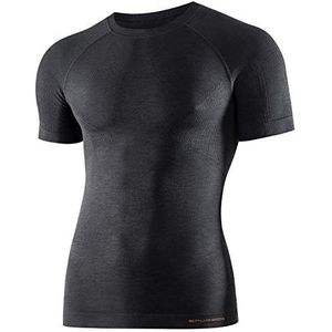 BRUBECK Heren korte mouwen functioneel shirt | ademend | thermo | sport | fitness | onderhemd | ondergoed | 41% merinowol | SS11710