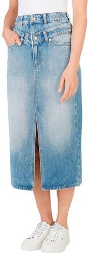 Pepe Jeans Rok  blauw denim