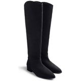 Gioseppo - Fostoria - Kniehoge Laarzen - Suèdeleer - Hakhoogte 2.5 cm