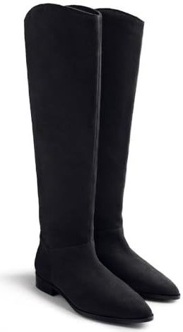 Gioseppo - Fostoria - Kniehoge Laarzen - Suèdeleer - Hakhoogte 2.5 cm