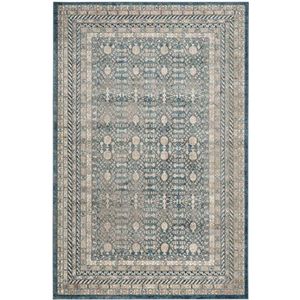 Safavieh Modern Chic tapijt SOF376 Geweven Polypropyleen Blauw / Beige 160 X 230 cm