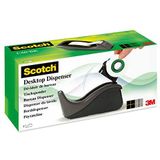 Scotch C60-BK tafeldispenser (inclusief 1 rol Scotch Magic tape, 19 mm x 33 m) zwart