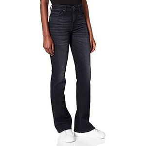 7 For All Mankind Lisha Slim Illusion Upbeat jeans voor dames, zwart, 23W x 30L