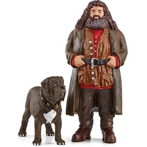 schleich WIZARDING WORLD Hagrid en Muil, vanaf 6 jaar, 42638 - Speelfiguur, 8 x 11,5 x 13 cm
