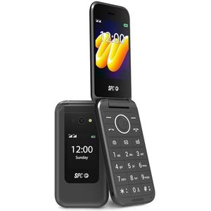 SPC - Wild - Mobiel - Zwart - Dubbel Scherm - 7-Daagse Batterij